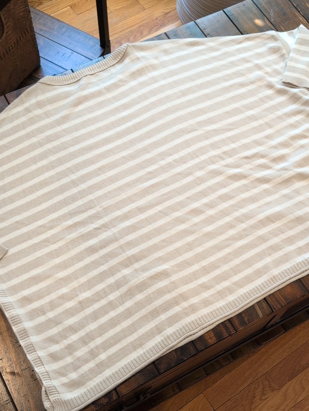 Mersea Catalina Travel Sweater Sand Stripe - Picture 8 of 10